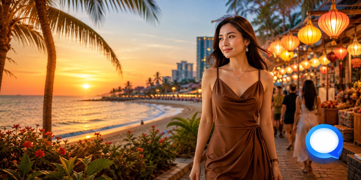 Người chơi tại Phú Quốc ngồi cà phê phân tích kèo thể thao trên điện thoại